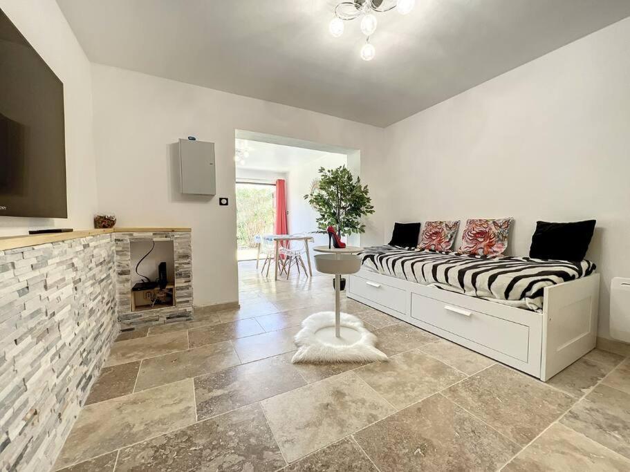 Superbe appartement cosy à 300 m de la plage Bandol Extérieur photo
